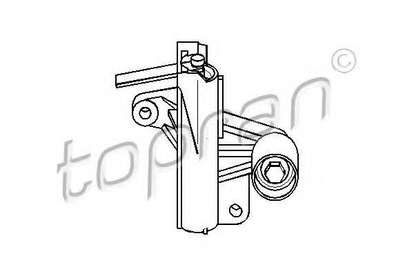 TOPRAN 111163 Пристрій для натягу ременя, ремінь ГРМ