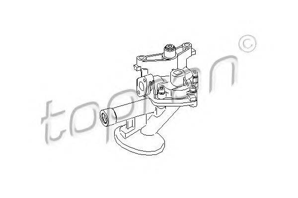 TOPRAN 110739 Масляний насос