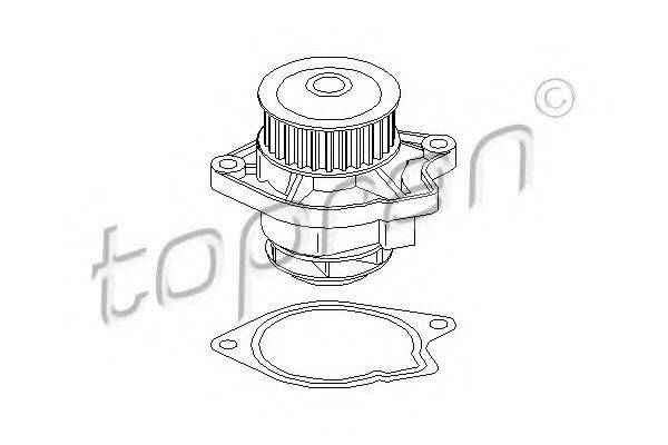 TOPRAN 108265 Водяний насос