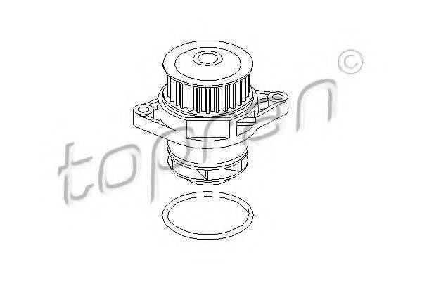 TOPRAN 100570 Водяний насос