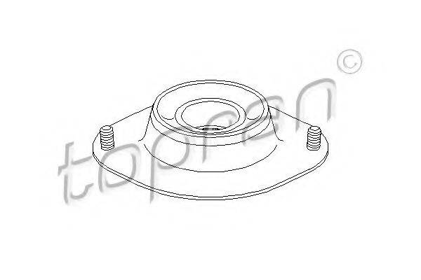 TOPRAN 200438 Опора стійки амортизатора