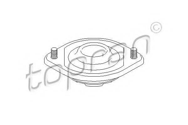 TOPRAN 200445 Опора стійки амортизатора