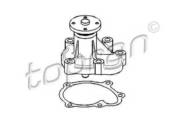 TOPRAN 205311 Водяний насос