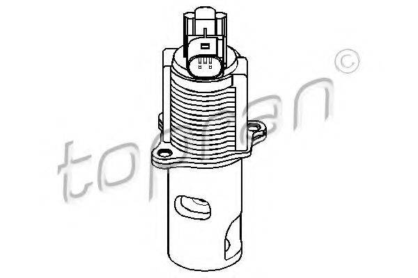 TOPRAN 207440 Клапан повернення ОГ