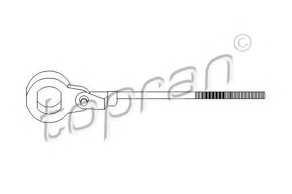 TOPRAN 400136 Натяжна планка, полікліновий ремінь