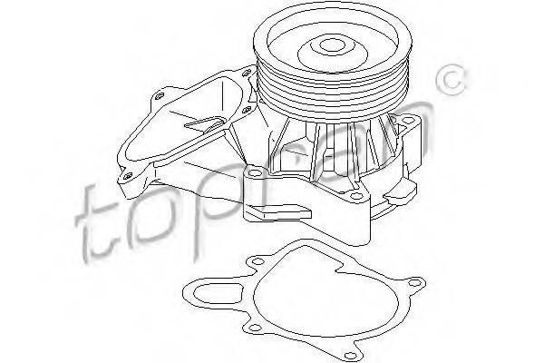 TOPRAN 501440 Водяний насос