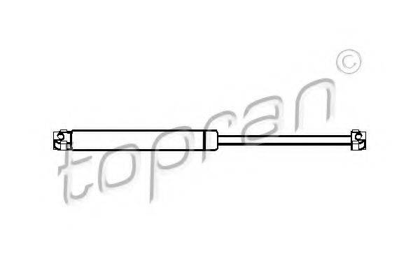 TOPRAN 500407 Газова пружина, капот