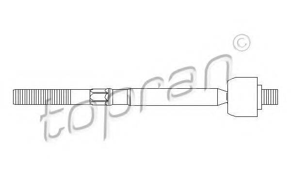 TOPRAN 700542 Осьовий шарнір, рульова тяга