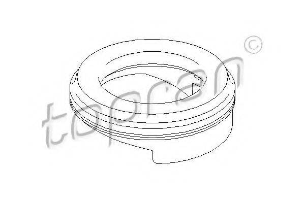 TOPRAN 700602 Підшипник кочення, опора стійки амортизатора