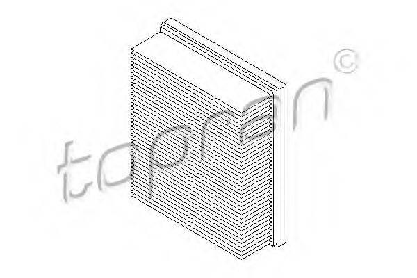 TOPRAN 720972 Повітряний фільтр