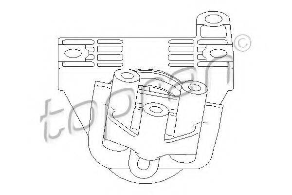 TOPRAN 722094 Підвіска, двигун