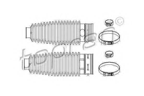 TOPRAN 722171 Комплект пильника, рульове керування