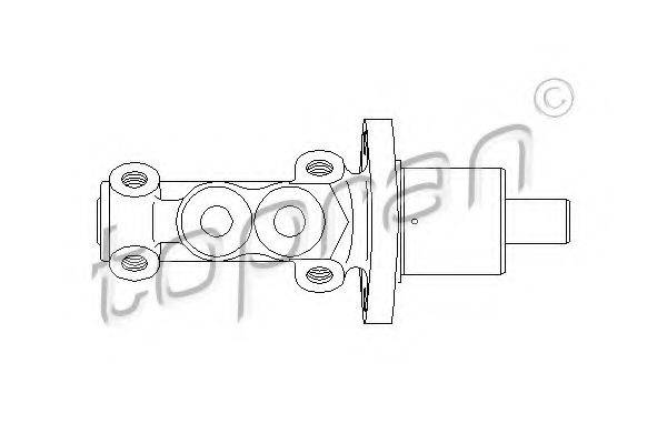 TOPRAN 721051 головний гальмівний циліндр