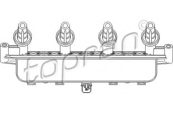 TOPRAN 721405 Комутатор, система запалювання