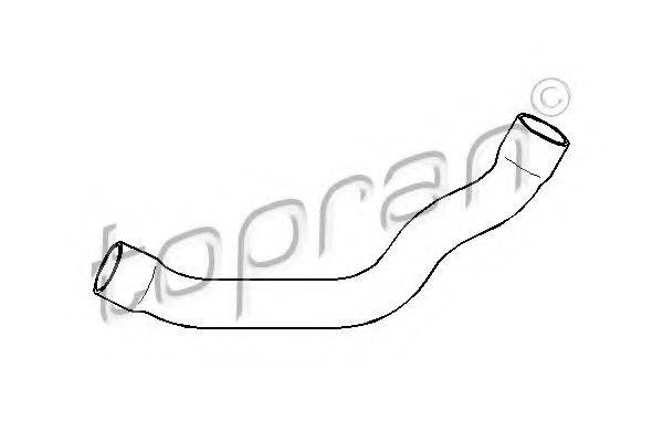 TOPRAN 401962 Шланг радіатора