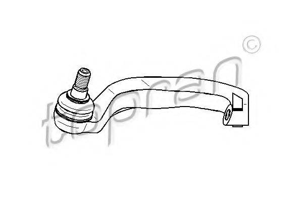 TOPRAN 401823 Наконечник поперечної кермової тяги