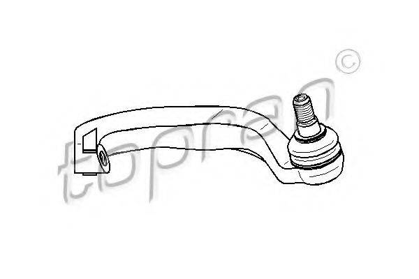 TOPRAN 401824 Наконечник поперечної кермової тяги