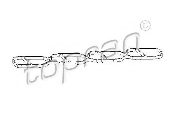 TOPRAN 207616 Прокладка, впускний колектор