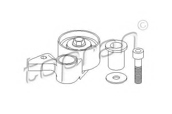 TOPRAN 112929 Пристрій для натягу ременя, ремінь ГРМ