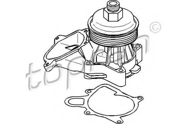TOPRAN 501686 Водяний насос