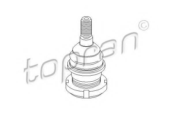 TOPRAN 407809 несучий / напрямний шарнір
