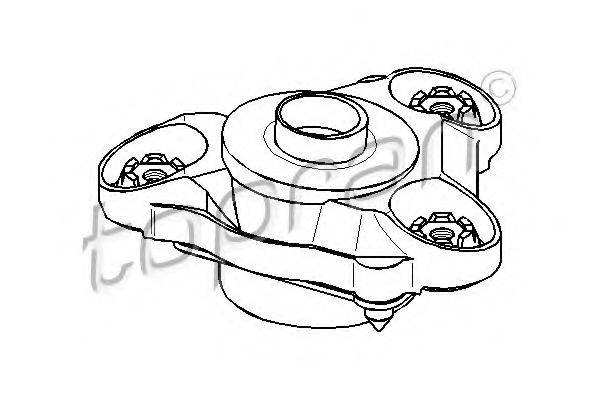 TOPRAN 722813 Опора стійки амортизатора