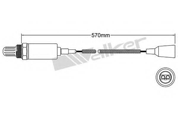 WALKER PRODUCTS 25021011 Лямбда-зонд