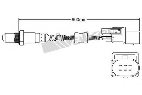 WALKER PRODUCTS 25025003 Лямбда-зонд