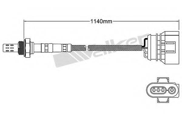 WALKER PRODUCTS 25024146 Лямбда-зонд