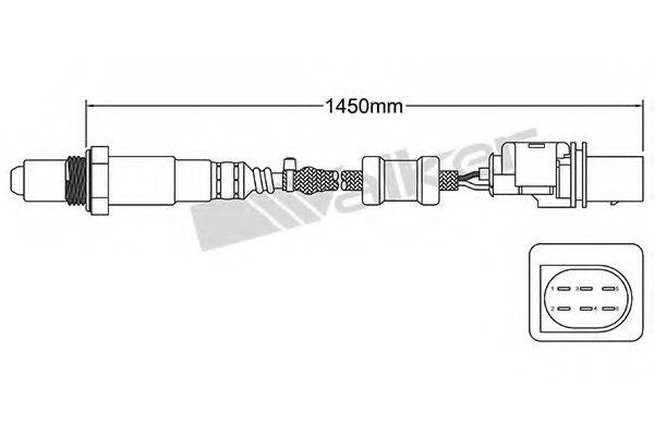 WALKER PRODUCTS 25025031 Лямбда-зонд