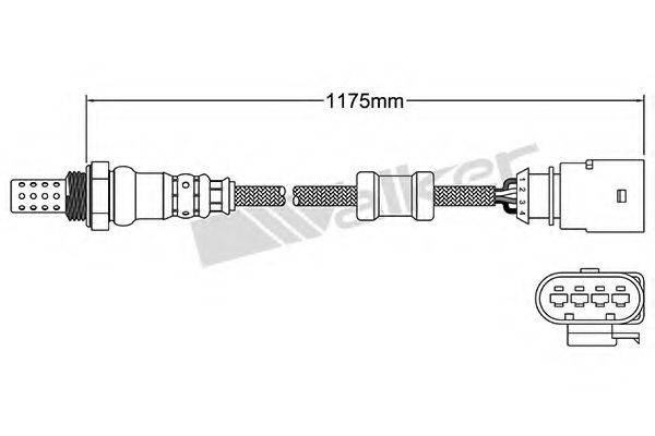 WALKER PRODUCTS 25024762 Лямбда-зонд