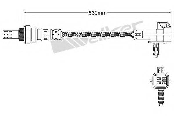 WALKER PRODUCTS 25024706 Лямбда-зонд