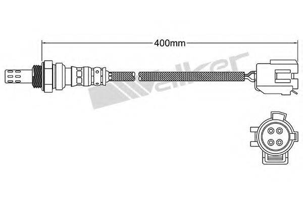 WALKER PRODUCTS 25024113 Лямбда-зонд