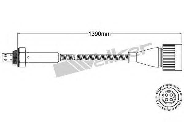 WALKER PRODUCTS 25024510 Лямбда-зонд