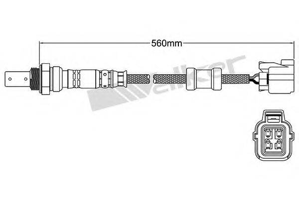 WALKER PRODUCTS 25054011 Лямбда-зонд