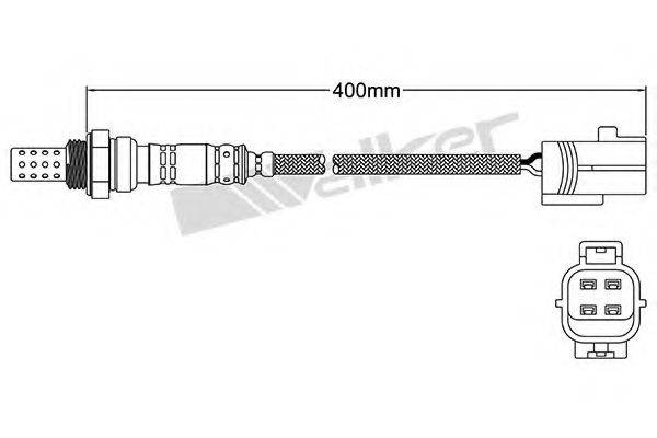 WALKER PRODUCTS 25024485 Лямбда-зонд