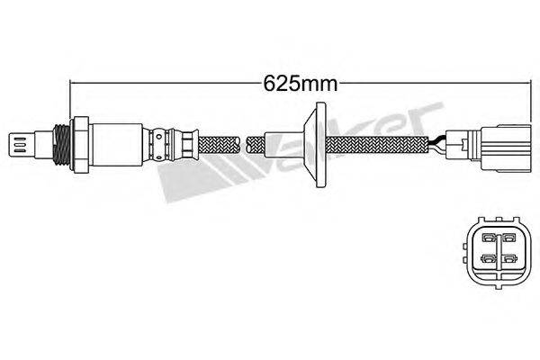 WALKER PRODUCTS 25054096 Лямбда-зонд