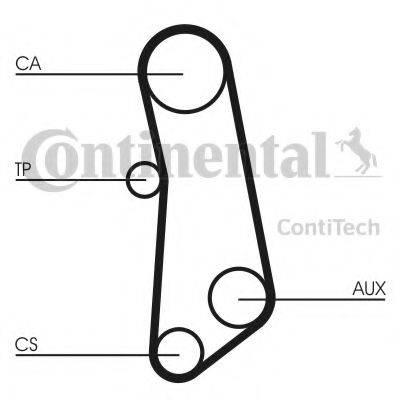 CONTITECH CT571 Ремінь ГРМ