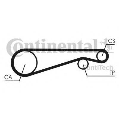 CONTITECH CT653 Ремінь ГРМ