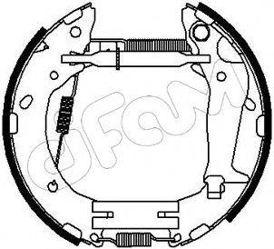 CIFAM 151215 Комплект гальмівних колодок