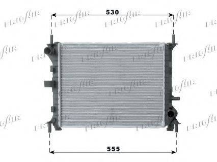 FRIGAIR 01053056 Радіатор, охолодження двигуна