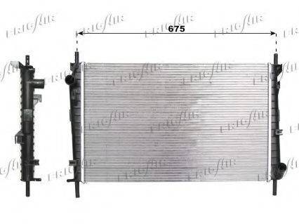 FRIGAIR 01053071 Радіатор, охолодження двигуна