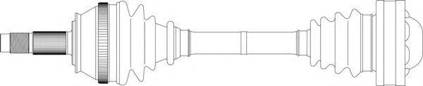 GENERAL RICAMBI FI3085 Приводний вал