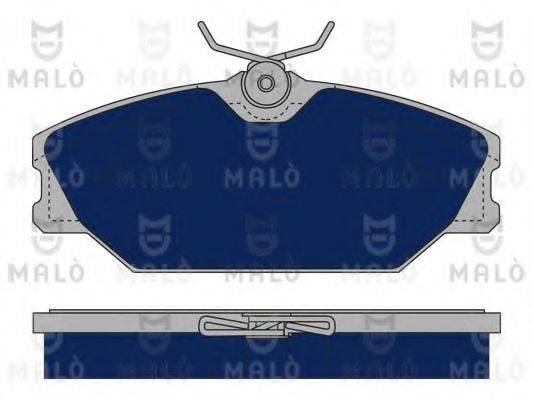 MALO 1050227 Комплект гальмівних колодок, дискове гальмо