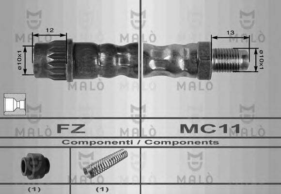 MALO 8577 Гальмівний шланг