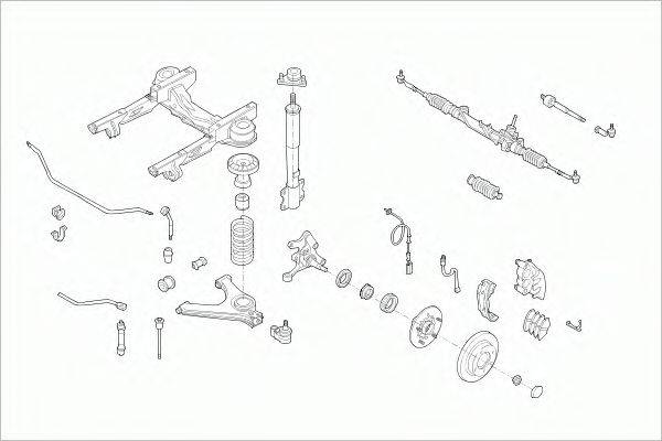 SACHS FORDTRANSFS003 Рульове управління; Підвіска колеса