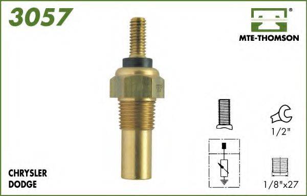 MTE-THOMSON 3057 Датчик, температура охолоджувальної рідини