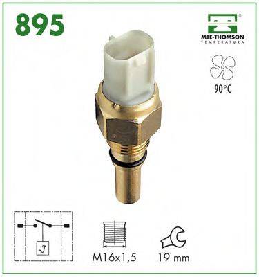 MTE-THOMSON 895 Термивимикач, вентилятор радіатора