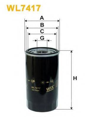 WIX FILTERS WL7417 Масляний фільтр