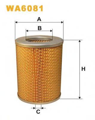 WIX FILTERS WA6081 Повітряний фільтр